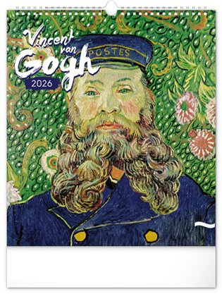 NOTIQUE Nástěnný kalendář Vincent van Gogh 2026, 30 x 34 cm Presco Group