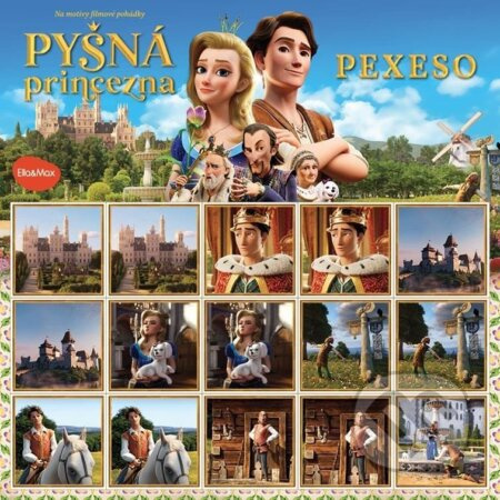 Pyšná princezna - Pexeso