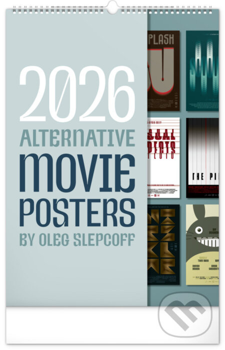 Nástěnný kalendář Alternativní filmové plakáty 2026