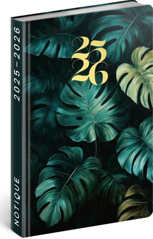 Diář 18měsíční Petito Monstera 2025/2026