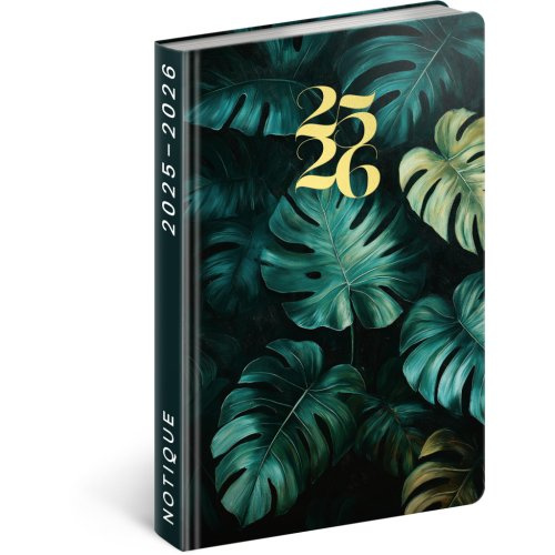 Diář 18měsíční Petito Monstera 2025/2026