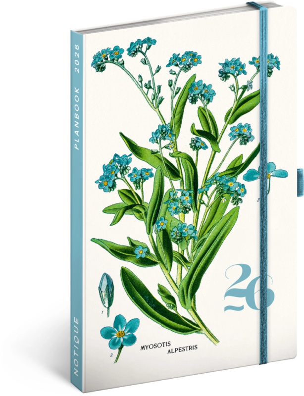 Presco Planbook 2026 - diář / notes - Herbář