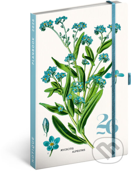 Presco Planbook 2026 - diář / notes - Herbář