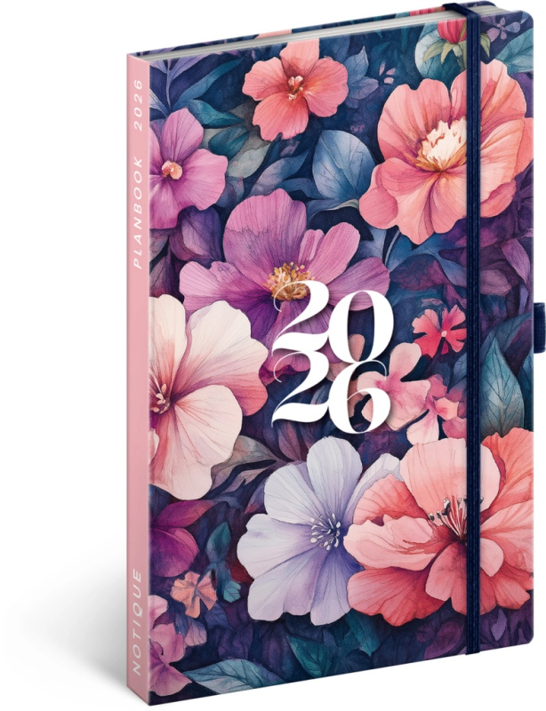 Notique Planbook diář/notes Kytice 2026