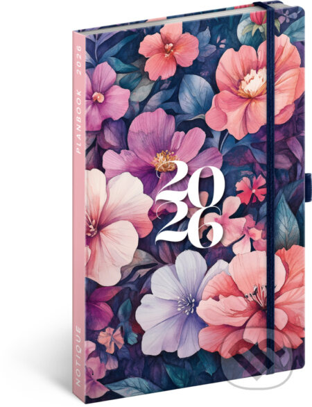 Notique Planbook diář/notes Kytice 2026