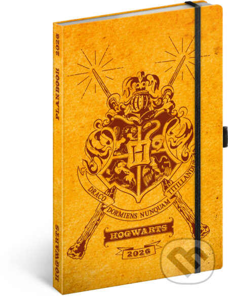 Notique Planbook diář a zápisník Harry Potter - Bradavice 2026