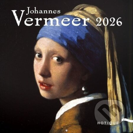 Poznámkový kalendář Johannes Vermeer 2026