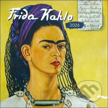 Poznámkový kalendář Frida Kahlo 2026