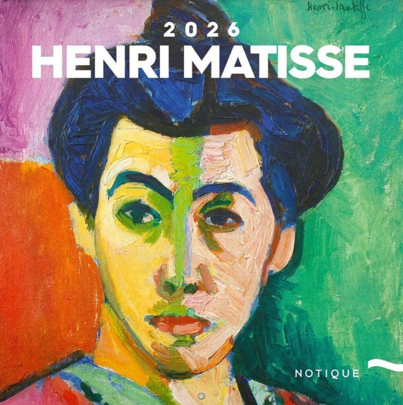 Poznámkový kalendář Henri Matisse 2026
