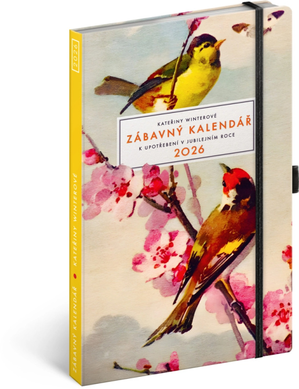 Notique zábavný kalendář Kateřiny Winterové 2026, 13 × 21 cm