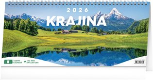 Krajina 2026 - stolní obrázkový kalendář