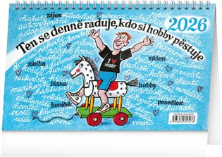 Stolní kalendář Naše hobby 2026