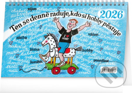 Stolní kalendář Naše hobby 2026