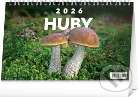 Stolní kalendář Huby 2026