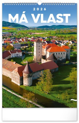 Nástěnný kalendář Má vlast 2026