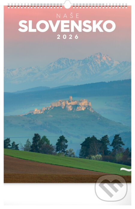 Nástěnný kalendář Naše Slovensko 2026
