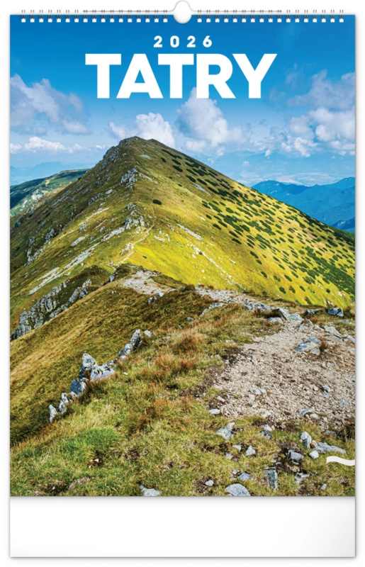 Nástěnný kalendář Tatry 2026