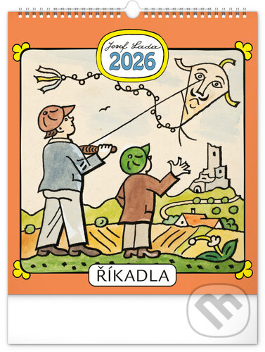 Nástěnný kalendář Josef Lada - Říkadla 2026