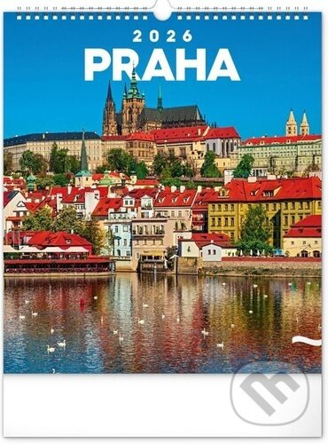 Nástěnný kalendář Praha 2026