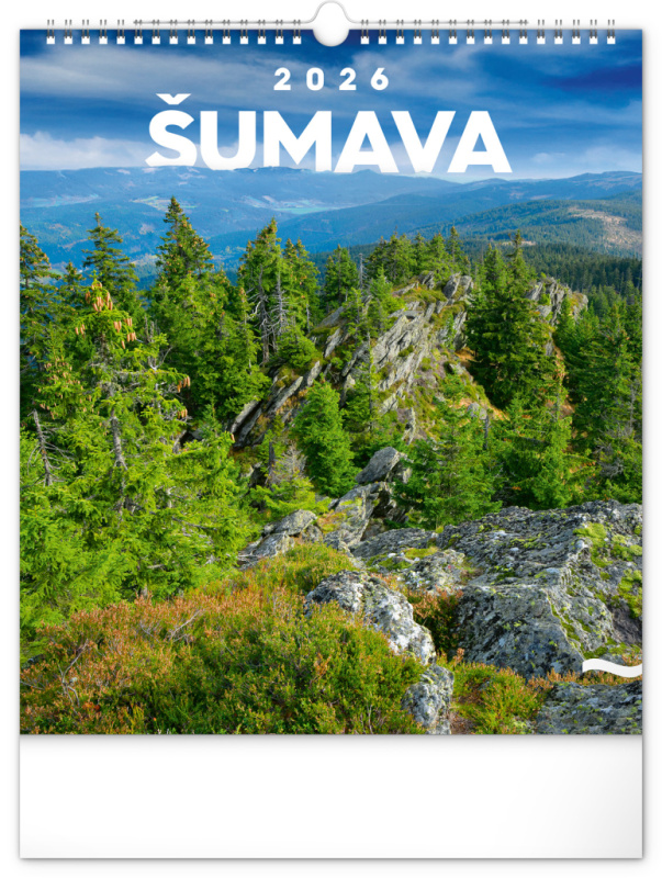 Nástěnný kalendář Šumava 2026