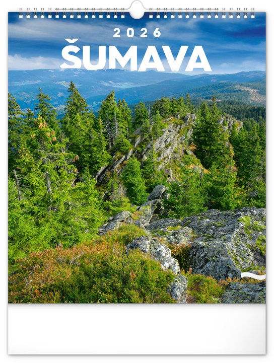 Nástěnný kalendář Šumava 2026