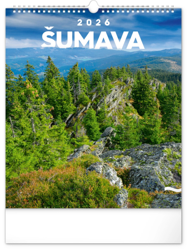 Nástěnný kalendář Šumava 2026