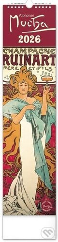 Nástěnný kalendář Alfons Mucha 2026