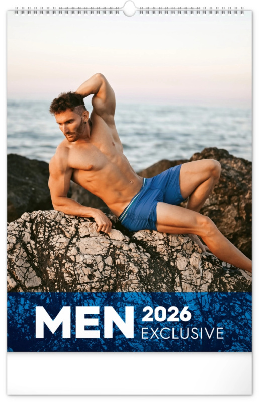Nástěnný kalendář Muži Exclusive 2026