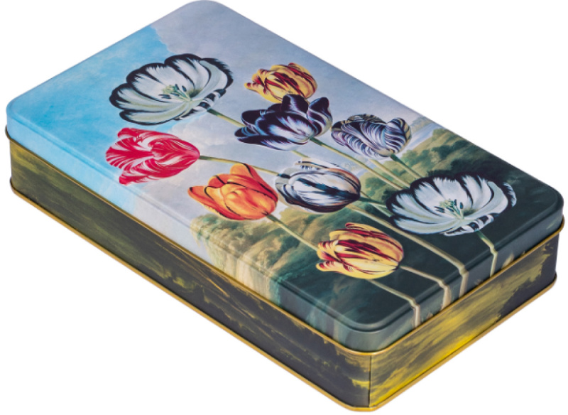 Plechová dóza Tulipány – Kateřina Winterová collection Presco Group