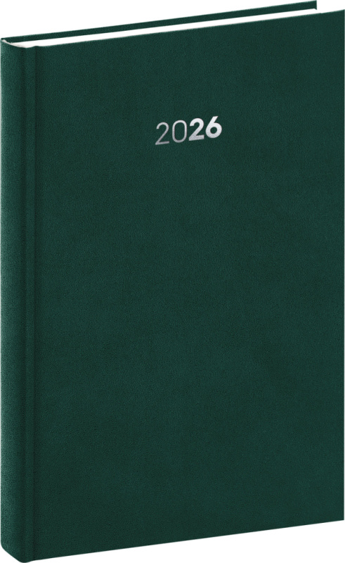 Denní diář Balakon 2026 zelený