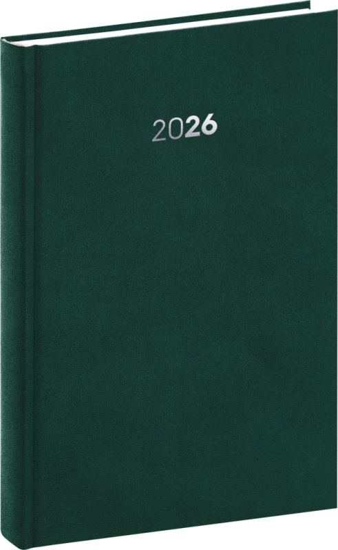 Denní diář Balakon 2026 zelený