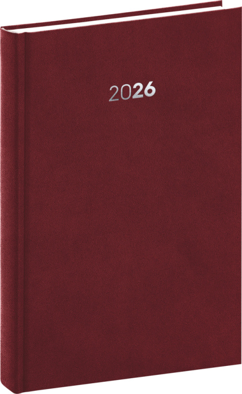 Denní diář Balakon 2026 bordó