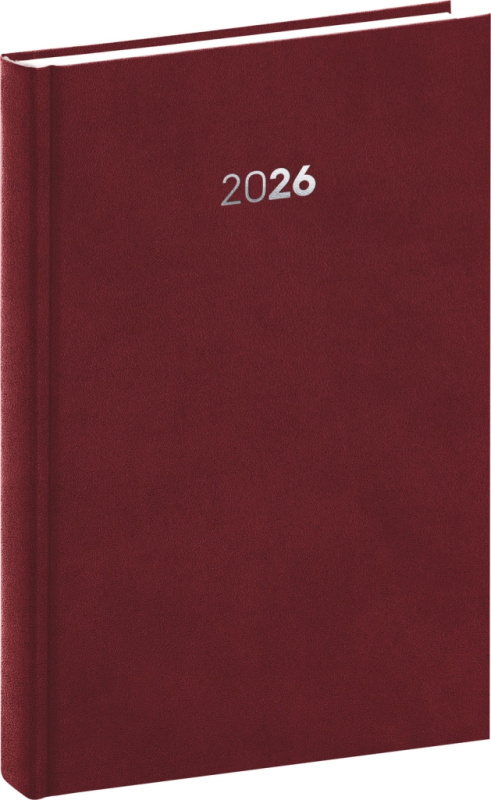 Denní diář Balakon 2026 bordó