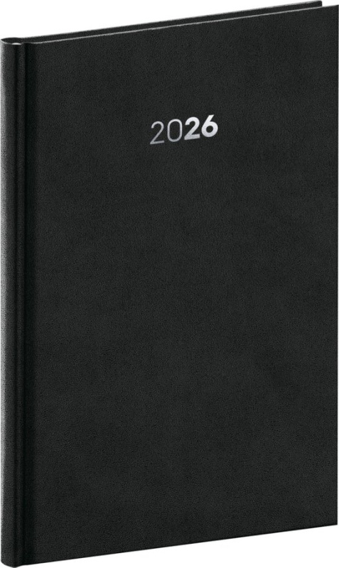Presco Balakon 2026 - týdenní diář A5 - černý