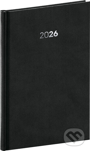 Presco Balakon 2026 - týdenní diář A5 - černý
