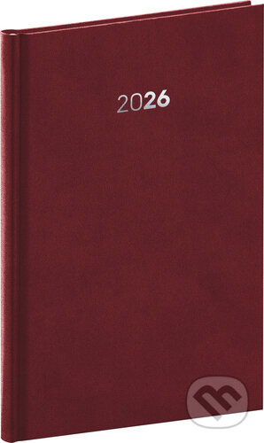 Týdenní diář 2026 Balakon bordó - kniha z kategorie Zápisníky, kalendáře