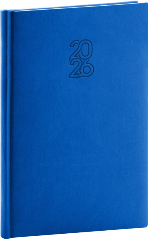 NOTIQUE Týdenní diář Aprint 2026, modrý, 15 x 21 cm Presco Group