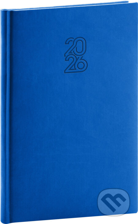NOTIQUE Týdenní diář Aprint 2026, modrý, 15 x 21 cm Presco Group