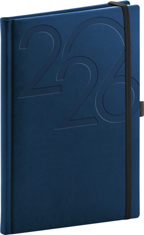 NOTIQUE Týdenní diář Ajax 2026, modrý, 15 x 21 cm Presco Group
