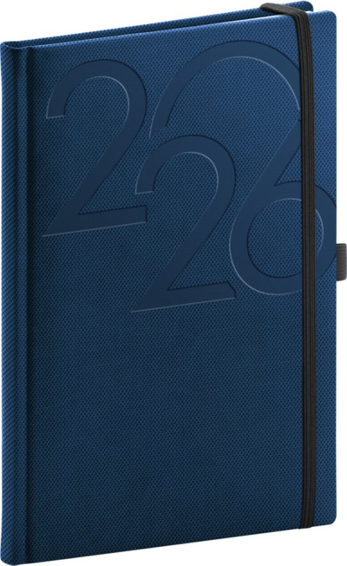 NOTIQUE Týdenní diář Ajax 2026, modrý, 15 x 21 cm Presco Group
