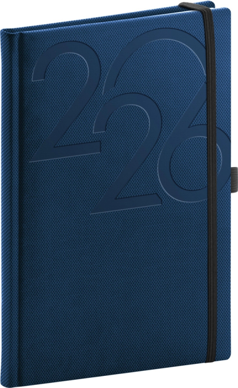 NOTIQUE Týdenní diář Ajax 2026, modrý, 15 x 21 cm Presco Group