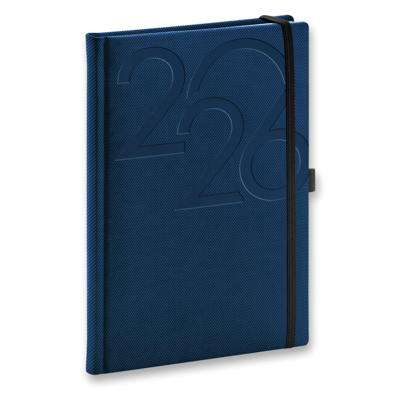 NOTIQUE Týdenní diář Ajax 2026, modrý, 15 x 21 cm Presco Group