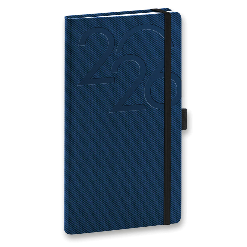NOTIQUE Kapesní diář Ajax 2026, modrý, 9 x 15,5 cm Presco Group