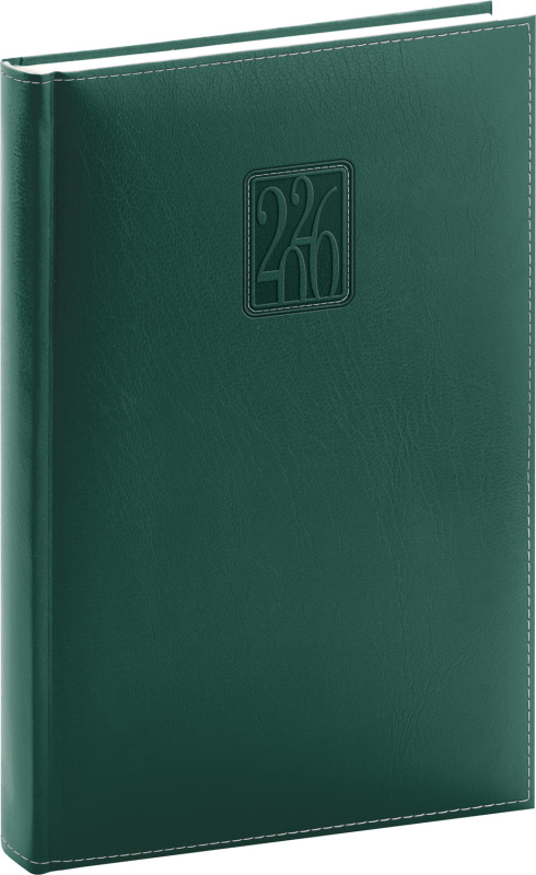 Denní diář Panama 2026 zelený