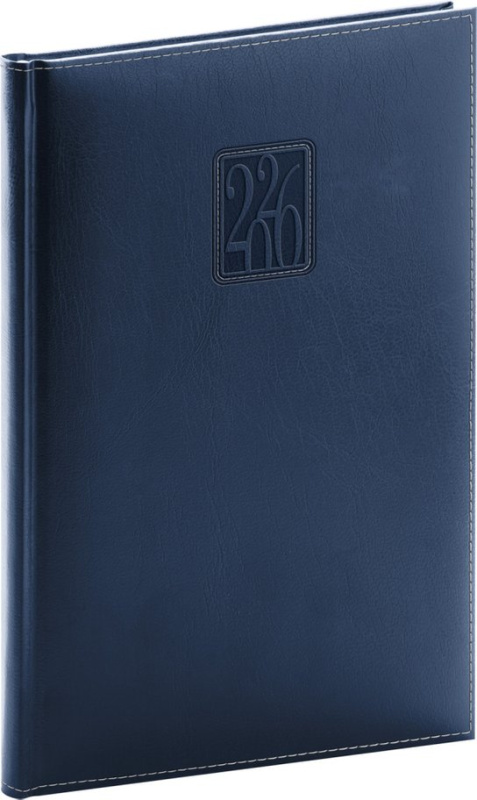 Týdenní diář NOTIQUE Panama 2026 tmavě modrý 15 x 21 cm