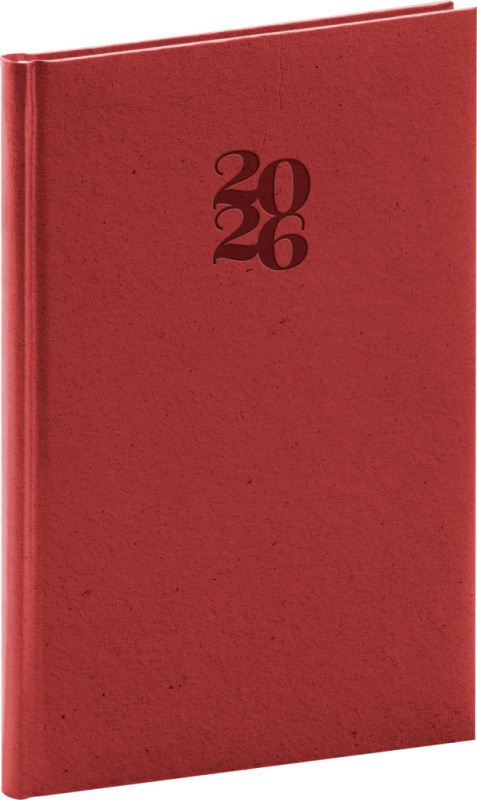 Týdenní diář Essenza 2026, třešeň