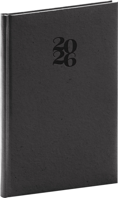 NOTIQUE Týdenní diář Essenza 2026, káva, 15 x 21 cm Presco Group