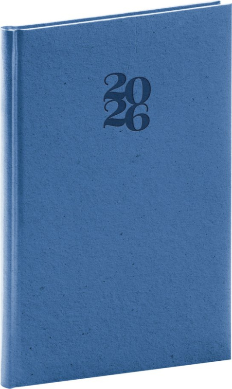 Týdenní diář Essenza 2026 švestkový 15 x 21 cm