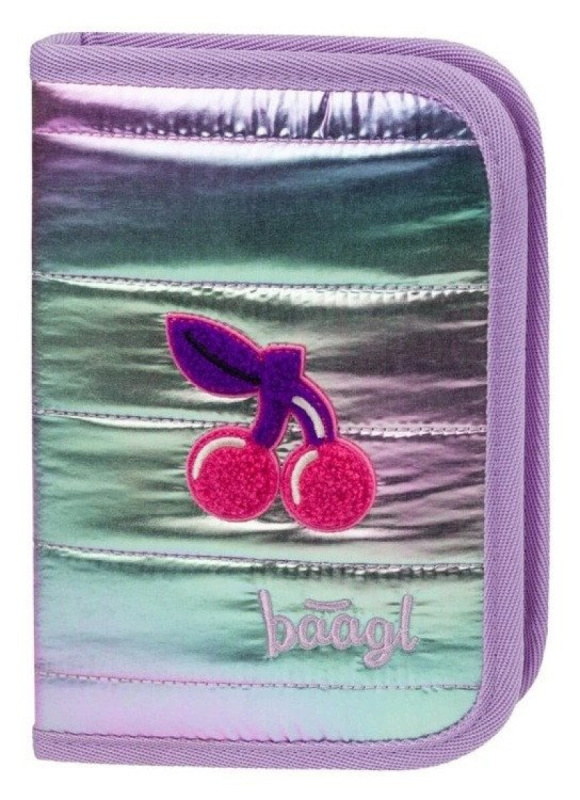 BAAGL Školní penál jednopatrový Lavender Presco Group