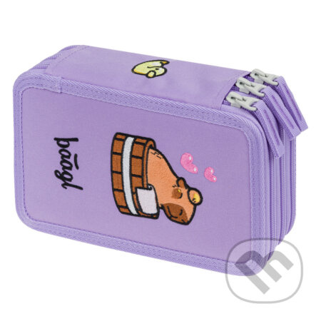 BAAGL Školní penál třípatrový Kapybara Presco Group